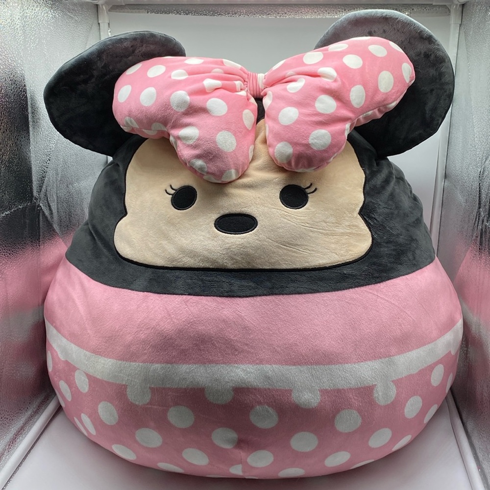 Jumbo Disney Minnie Mouse Squishmallow 20 inches Plush Stuffed Animal Toy